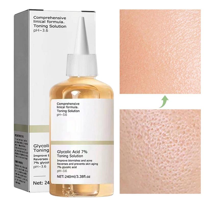 Glycolic Acid Exfoliant - 100ml/240ml Tonico viso esfoliante Acido glicolico