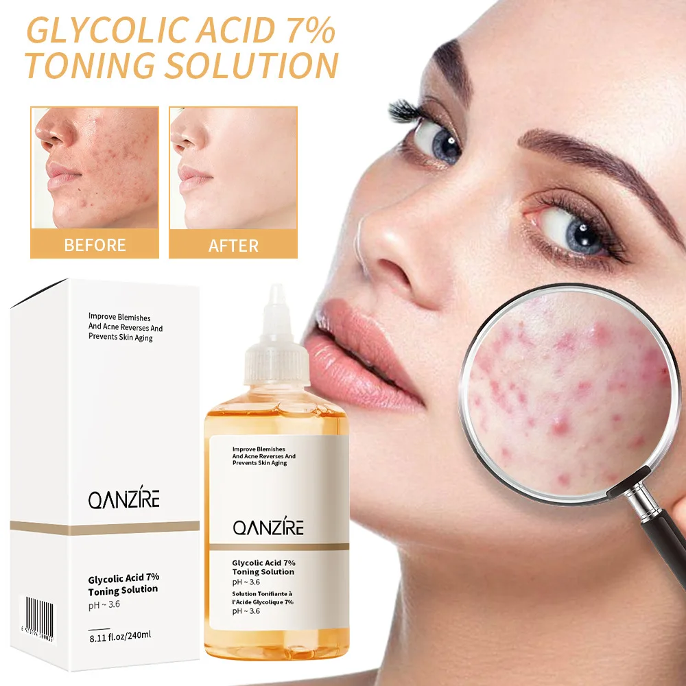 Glycolic Acid Exfoliant - 240ML Acido Glicolico 7% Toner Esfoliante