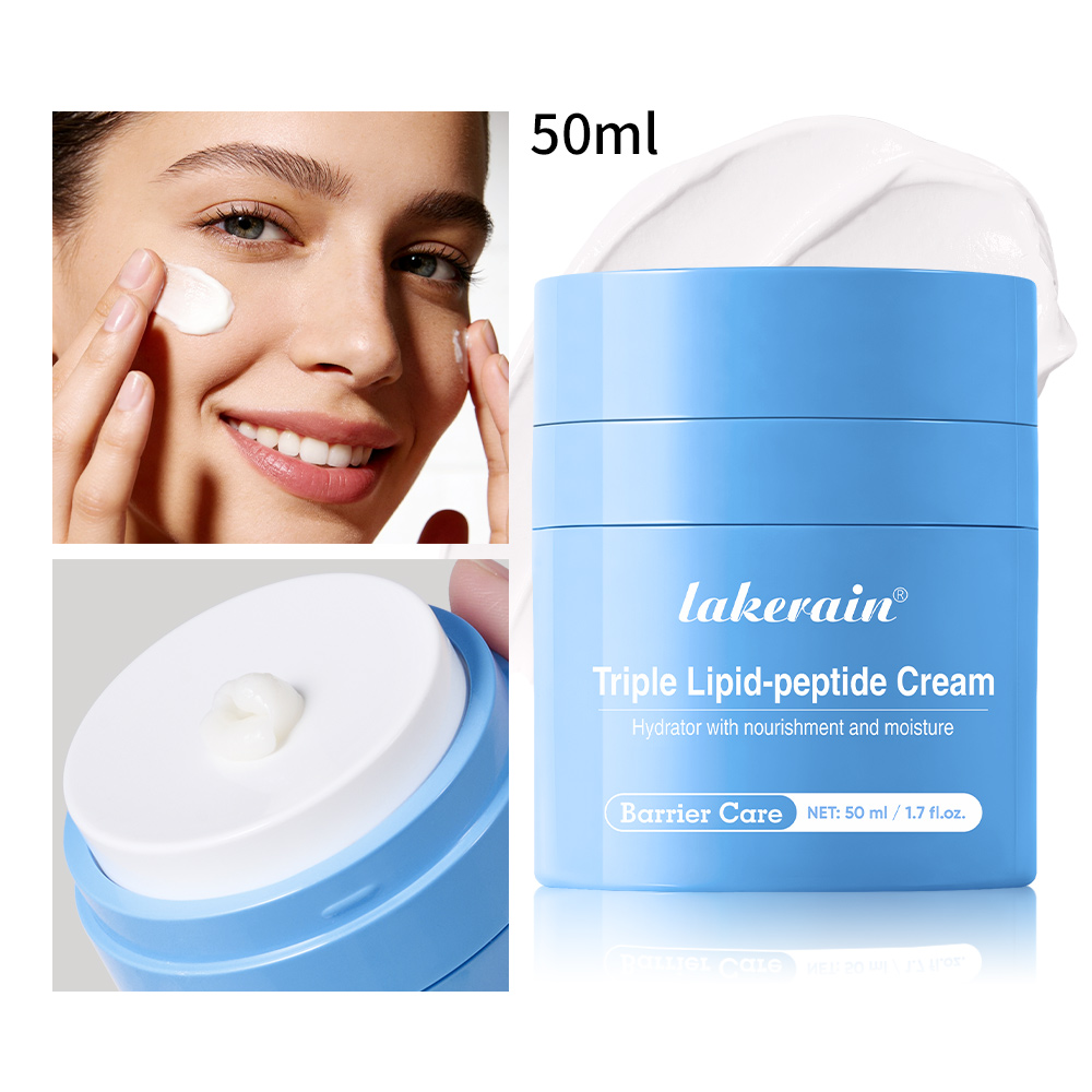 Skincare Non Comedogenic - Crema ai peptidi tripli lipidi Idratazione