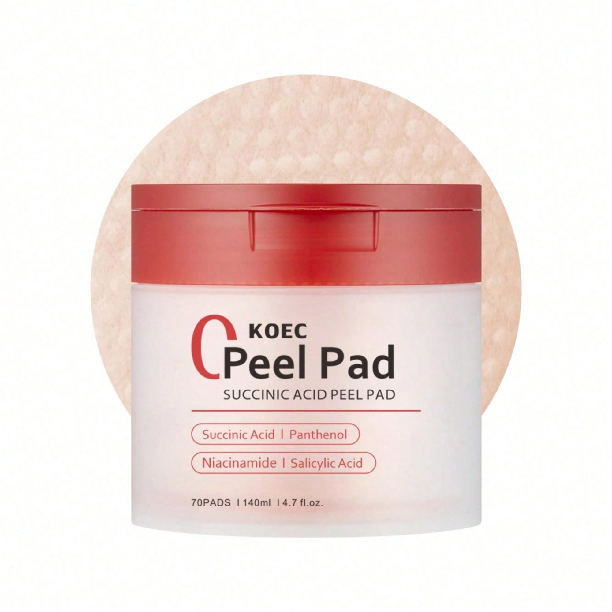 Toner Pads Red Succinic Acid P - Skincare Non Comedogenic recensione e prezzo
