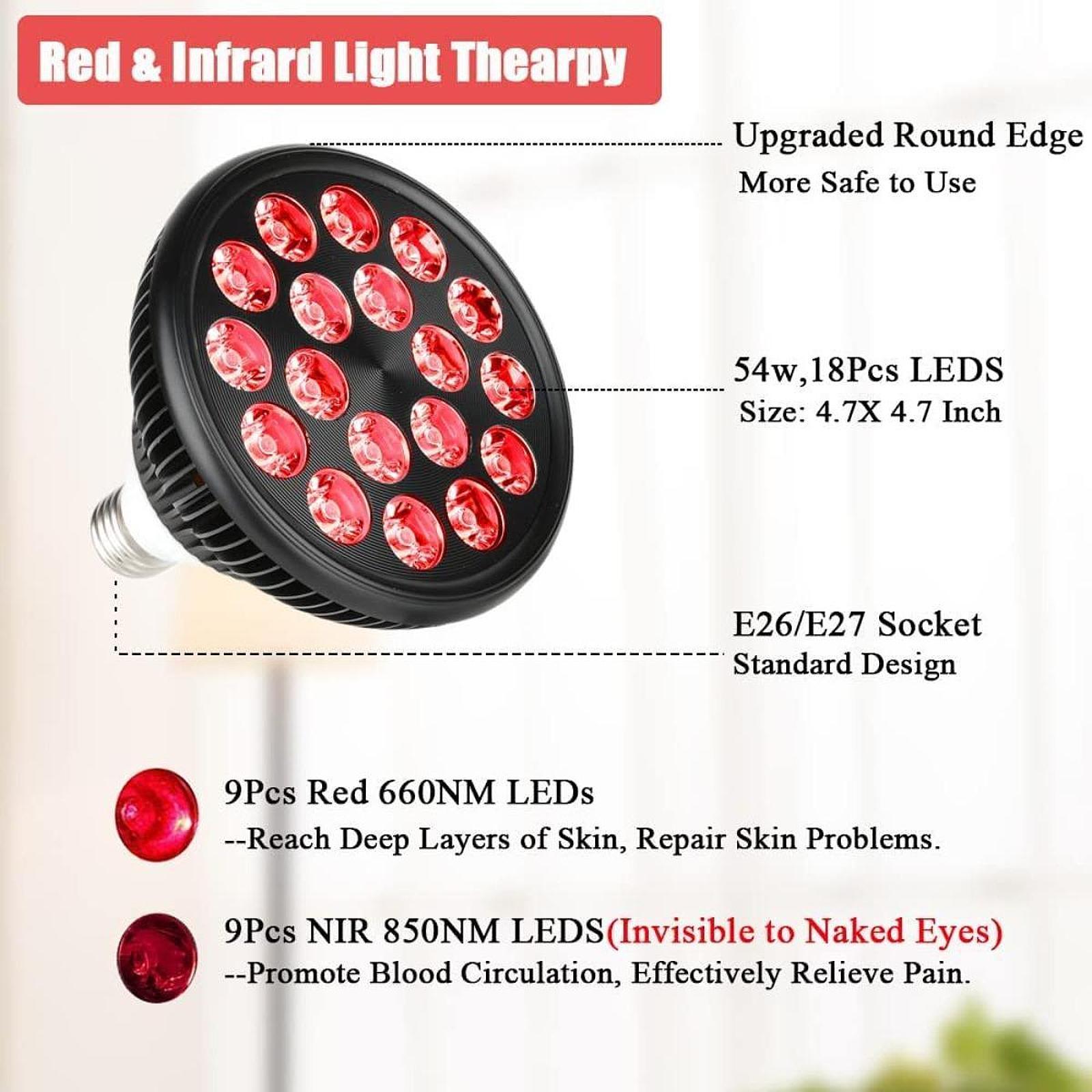 Lampadina LED E27 54W Rossa 66 - Skincare Only You recensione e prezzo
