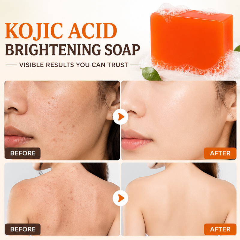 Sapone all'Acido Kojico, Confe - Glycolic Acid Exfoliant recensione e prezzo