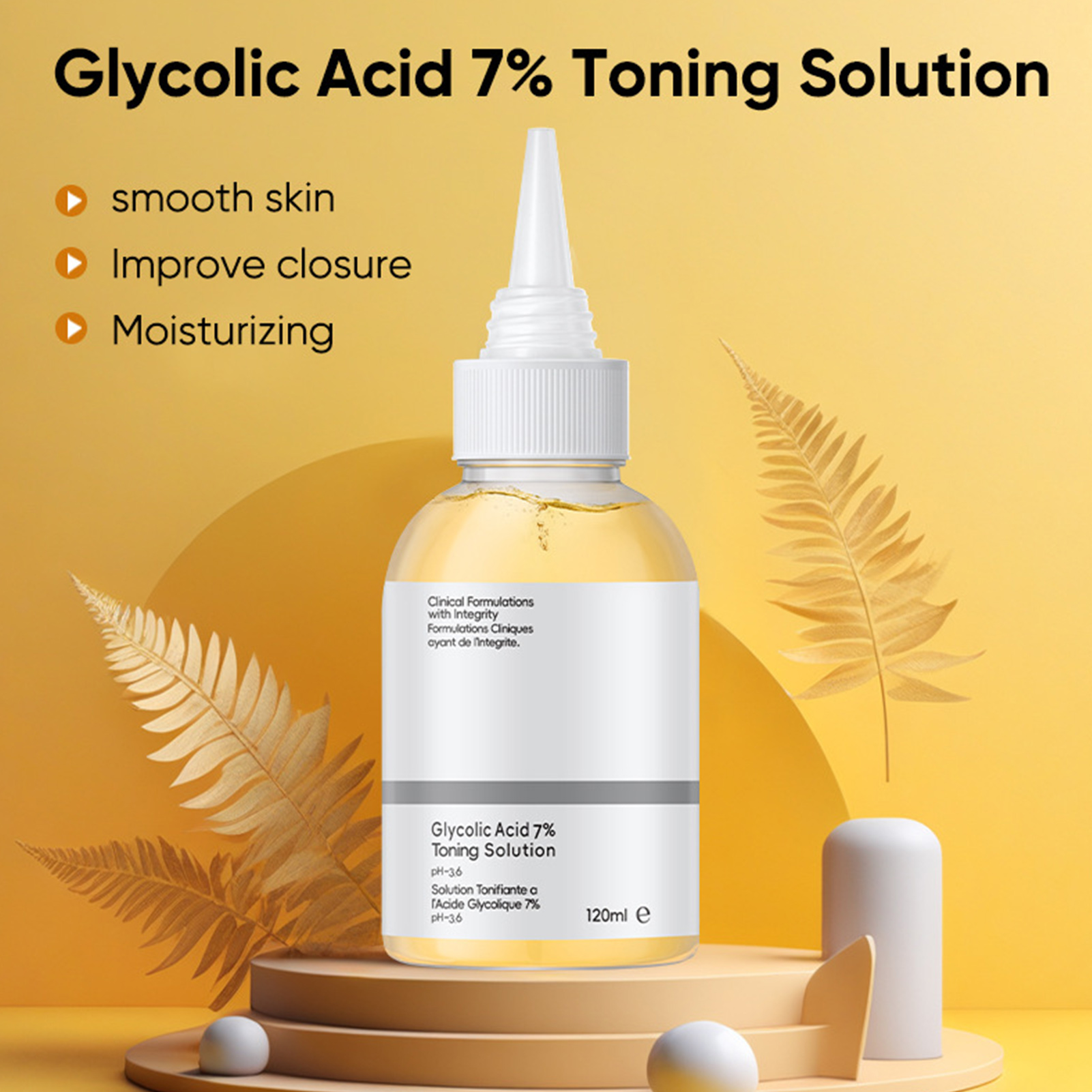 110ml Siero restringente i por - Glycolic Acid Exfoliant recensione e prezzo